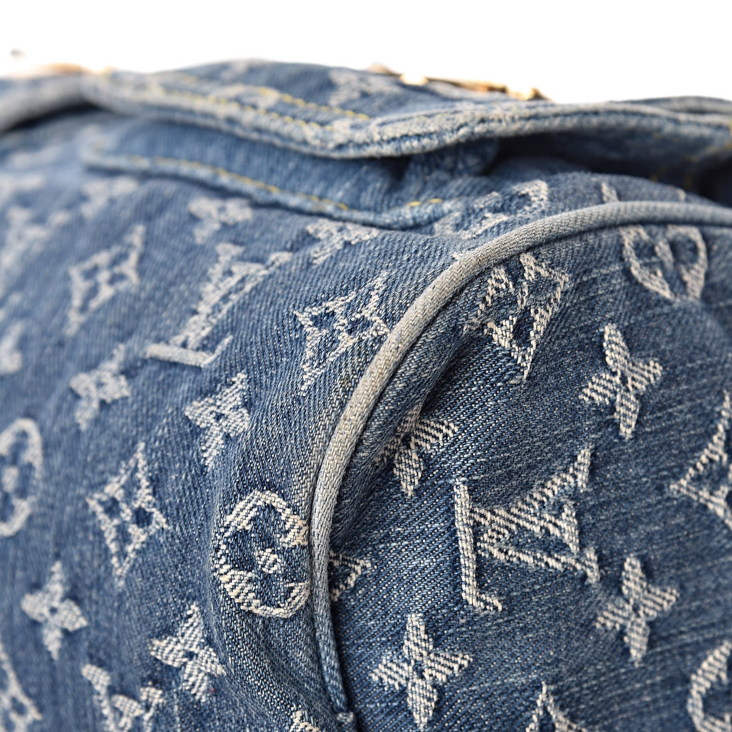 Louis Vuitton Monogram Denim Neo Speedy Blue 11 of 19