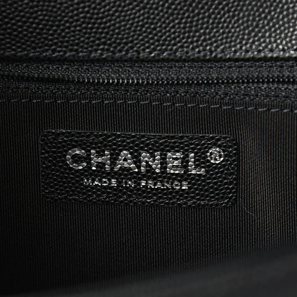 Chanel Caviar Quilted New Medium Boy Flap Black 6 of 10