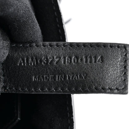 Saint Laurent Calfskin Fringe Small Studded Anita Crossbody Bag Black 7 of 12