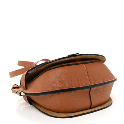 Loewe Pebble Grain Calfskin Mini Gate Dual Bag Tan 4 of 10