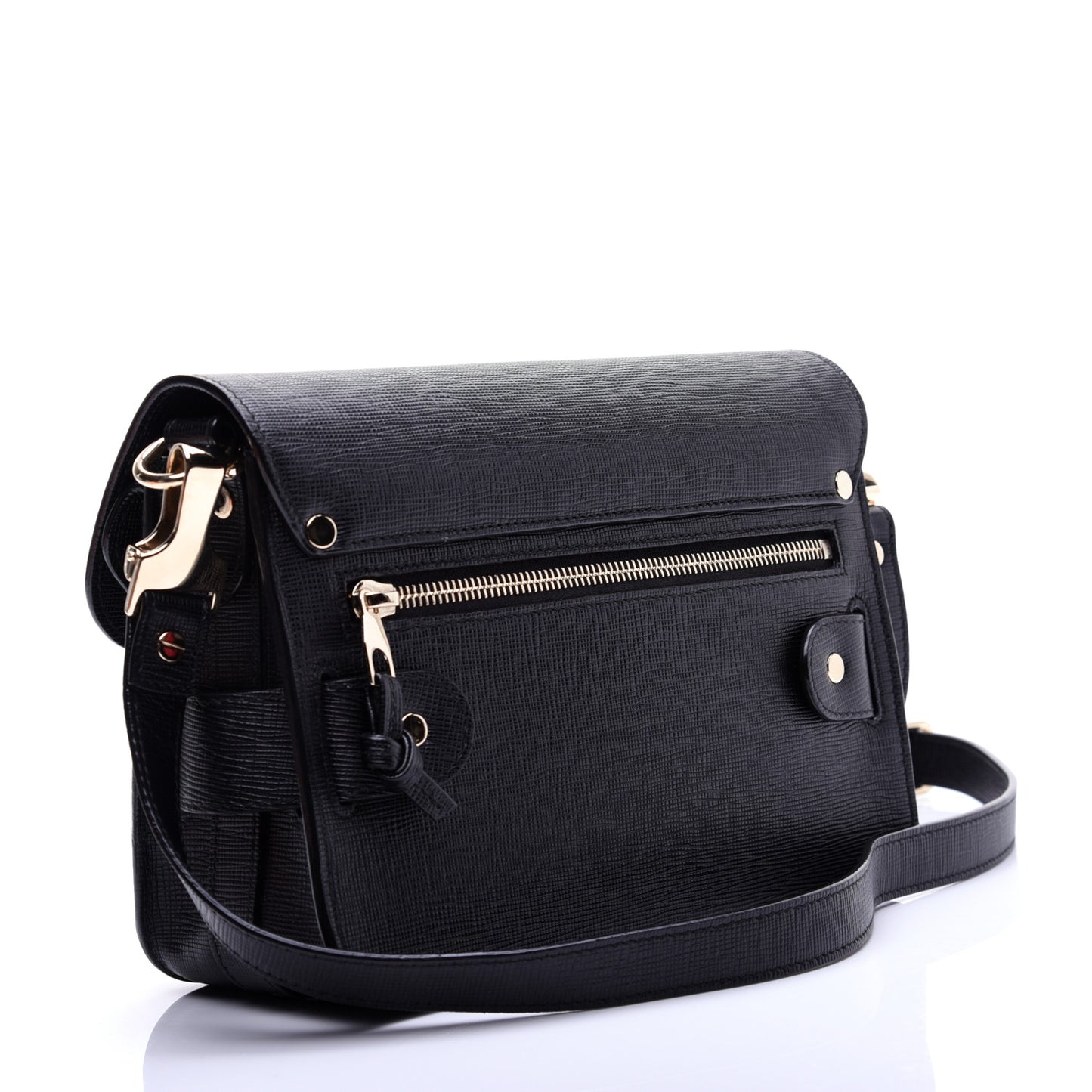 New Linosa Mini PS11 Classic Shoulder Bag Black