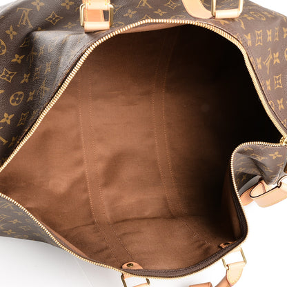 Louis Vuitton Monogram Keepall Bandouliere 55 6 of 8