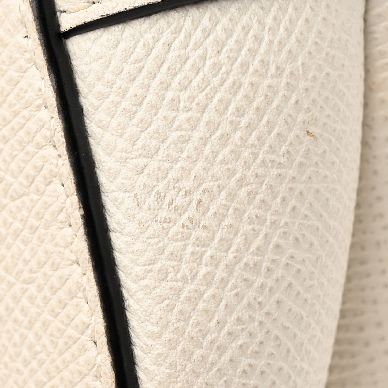 Christian Dior Grained Calfskin Saddle Bag White 13 of 14