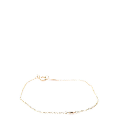 Tiffany 18K Yellow Gold Diamond .08ct Elsa Peretti Diamonds by the Yard Bracelet 3 of 9