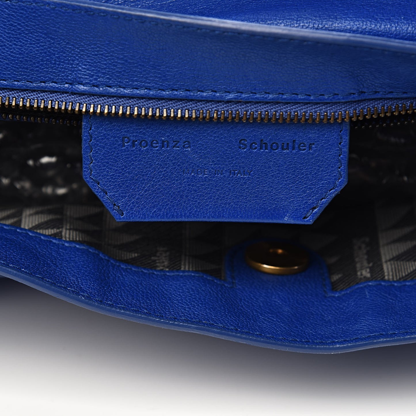 Lambskin Medium PS1 Satchel Royal Blue