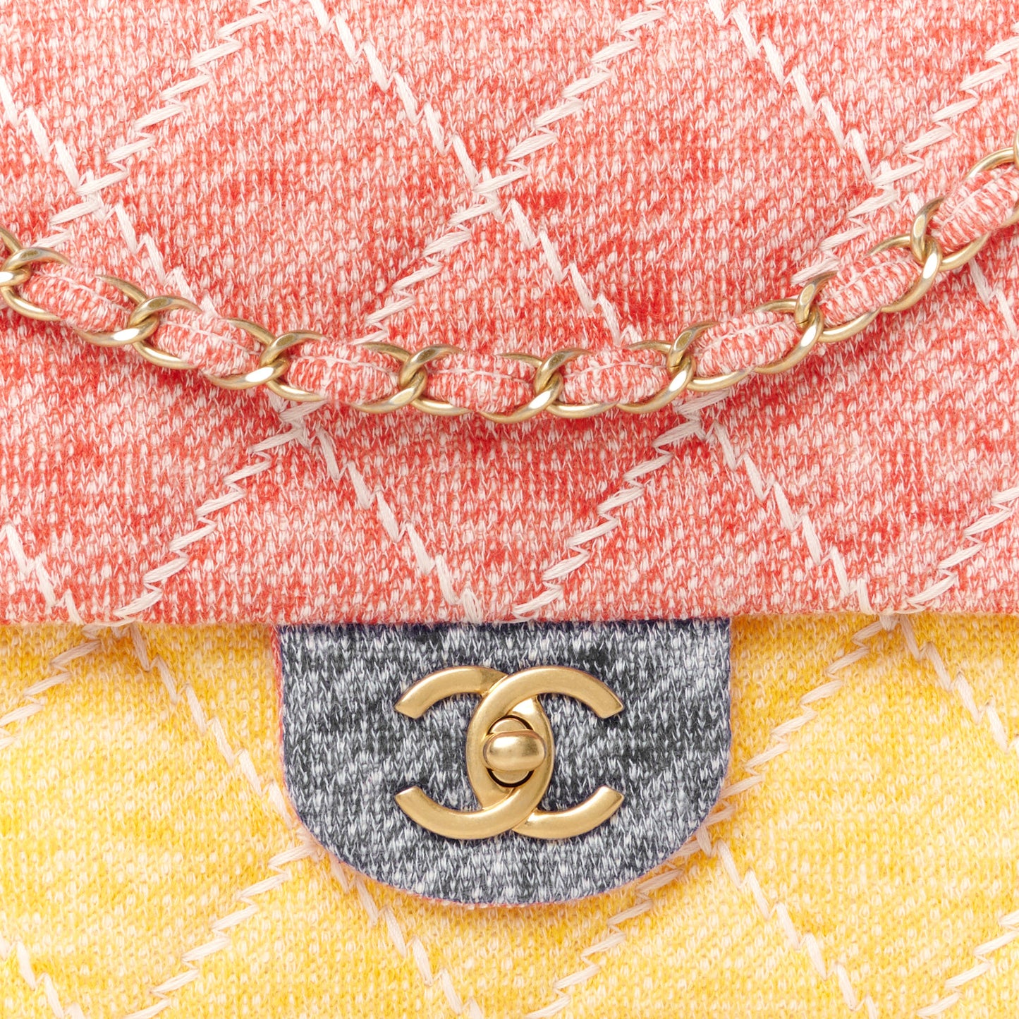 Jersey Quilted Jumbo Fabrics and Co Flap Multicolor