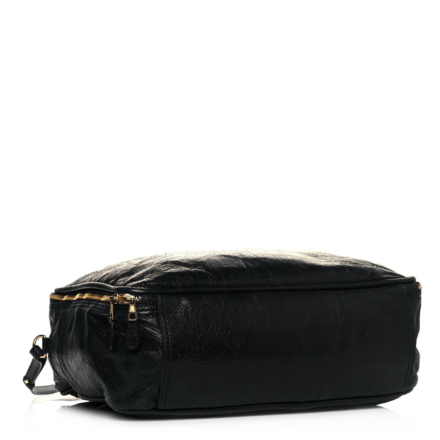 Agneau Medium Blanket Square Tote Black