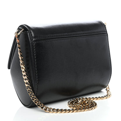 Givenchy Textured Calfskin Micro Pandora Box Clutch Black 2 of 4