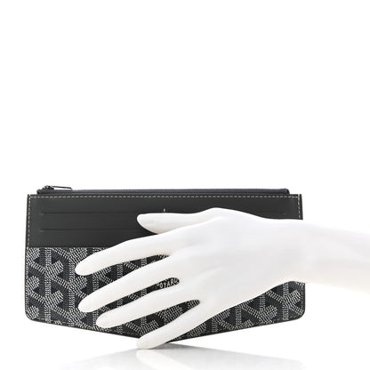 Goyard Goyardine Insert Louise Wallet Grey 2 of 7