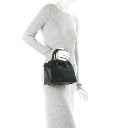 Givenchy Sugar Goatskin Mini Antigona Black 3 of 8