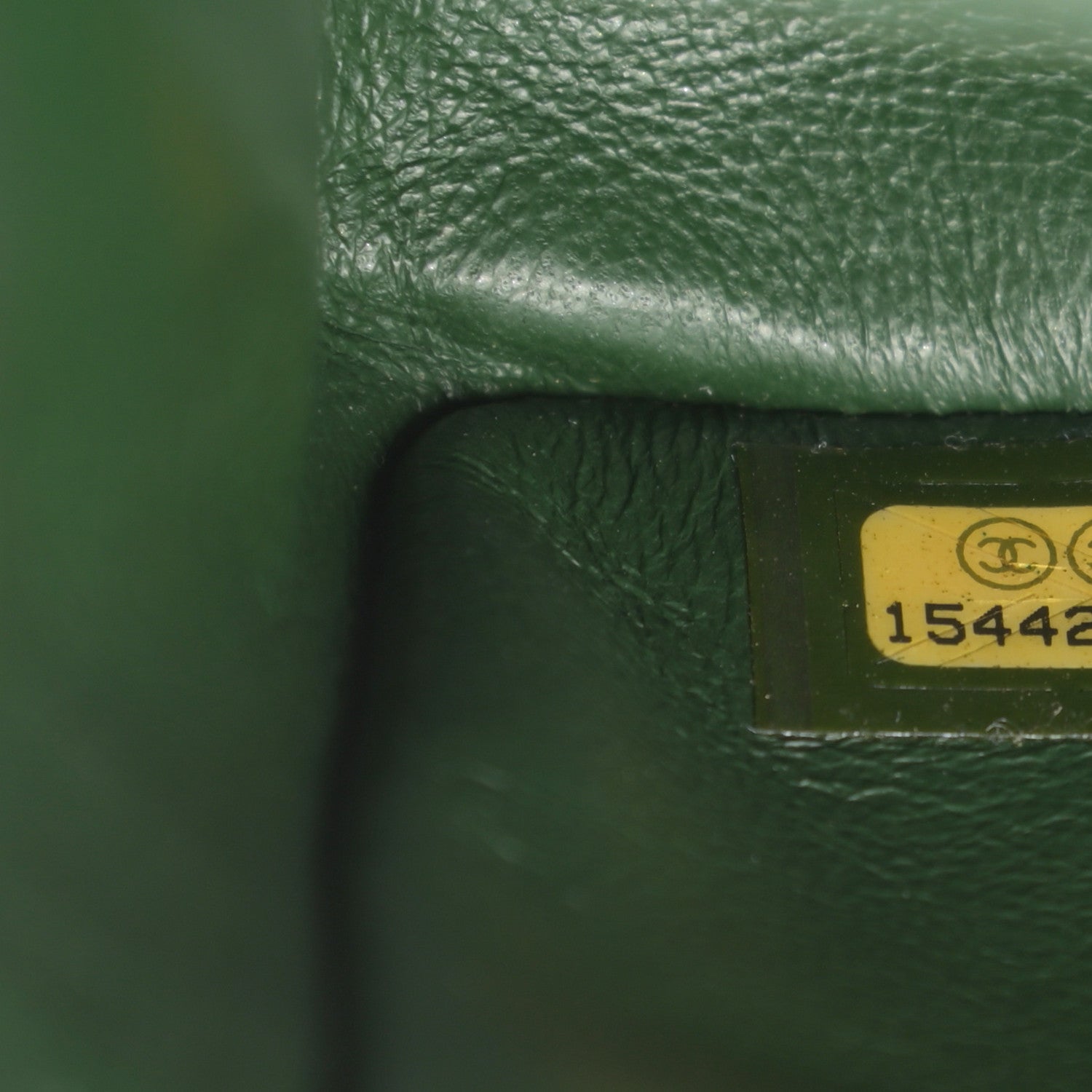Chanel Lambskin Quilted Mini Rectangular Flap Green 7 of 14