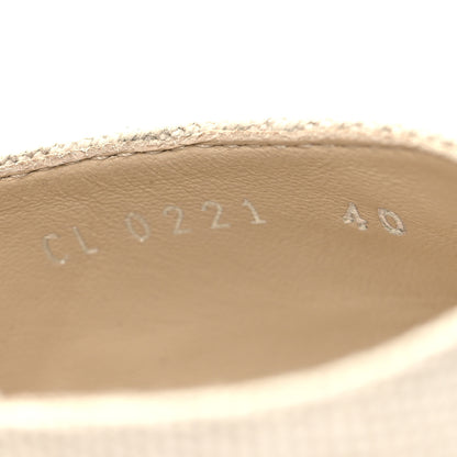 Louis Vuitton Canvas Monogram Starboard Wedge Espadrilles 40 Blue 6 of 8