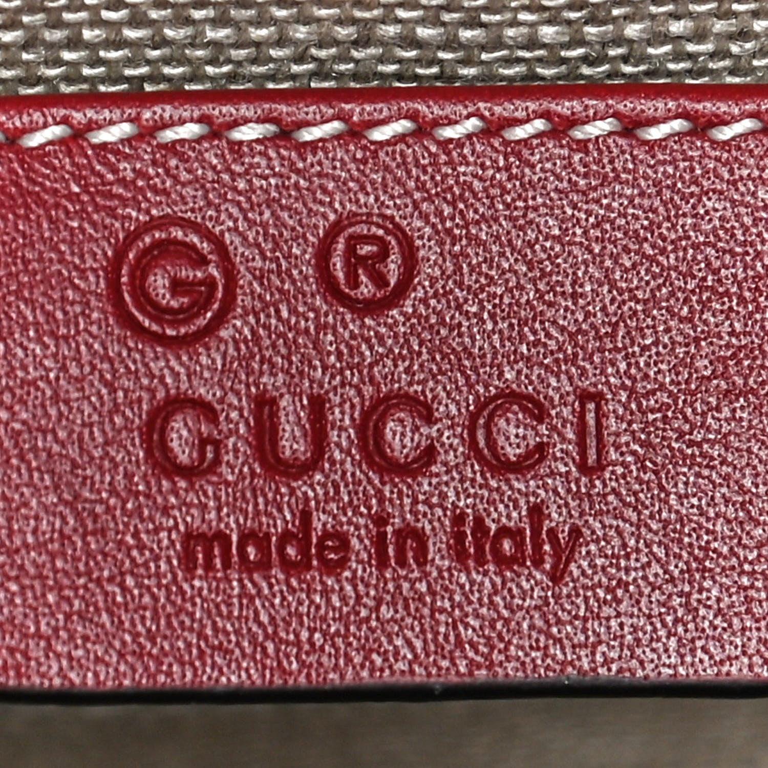 Gucci Soft Microguccissima Mini Emily Chain Shoulder Bag Rosso 6 of 12