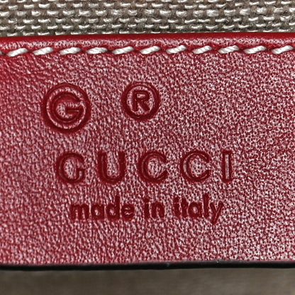 Gucci Soft Microguccissima Mini Emily Chain Shoulder Bag Rosso 6 of 12