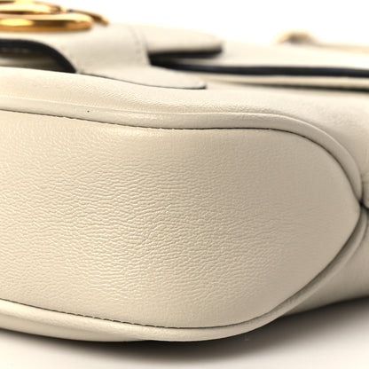 Gucci New Sakai Calfskin Lux Small Dahlia Messenger Shoulder Bag Mystic White 10 of 10