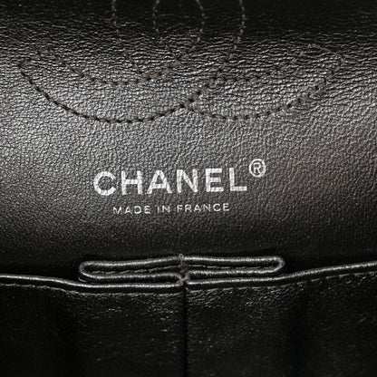 Chanel Metallic Calfskin Quilted 2.55 Reissue 224 Flap Silver 6 of 12