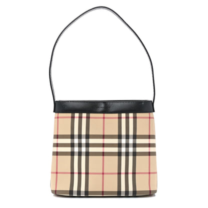 Burberry Prorsum House Check Shoulder Bag Black 1 of 14