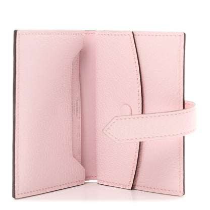 Hermes Chevre Mysore Mini Bearn Wallet Mauve Pale 5 of 7