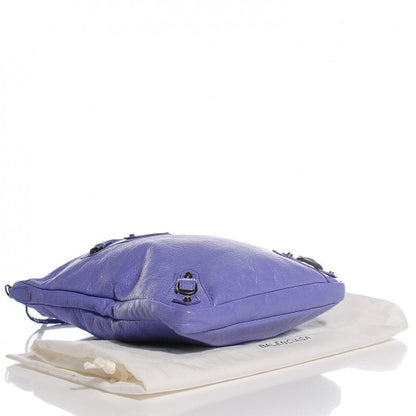 Balenciaga Agneau Classic Hardware Flat Crossbody Mauve 4 of 20