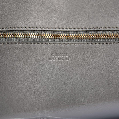 Celine Smooth Calfskin Small Tie Knot Tote Crystal Grey 7 of 13