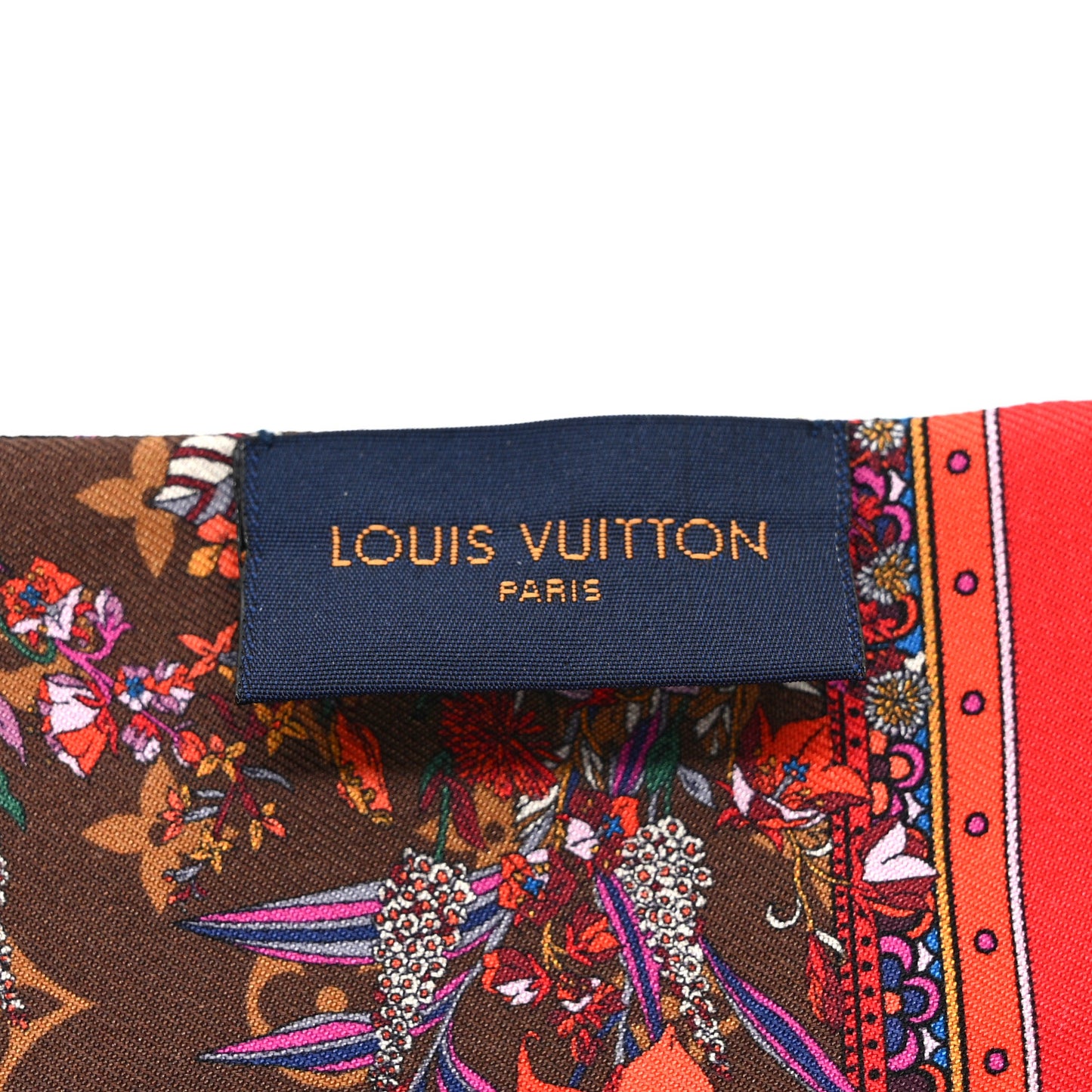 Silk Vuittonite Bandeau Brown