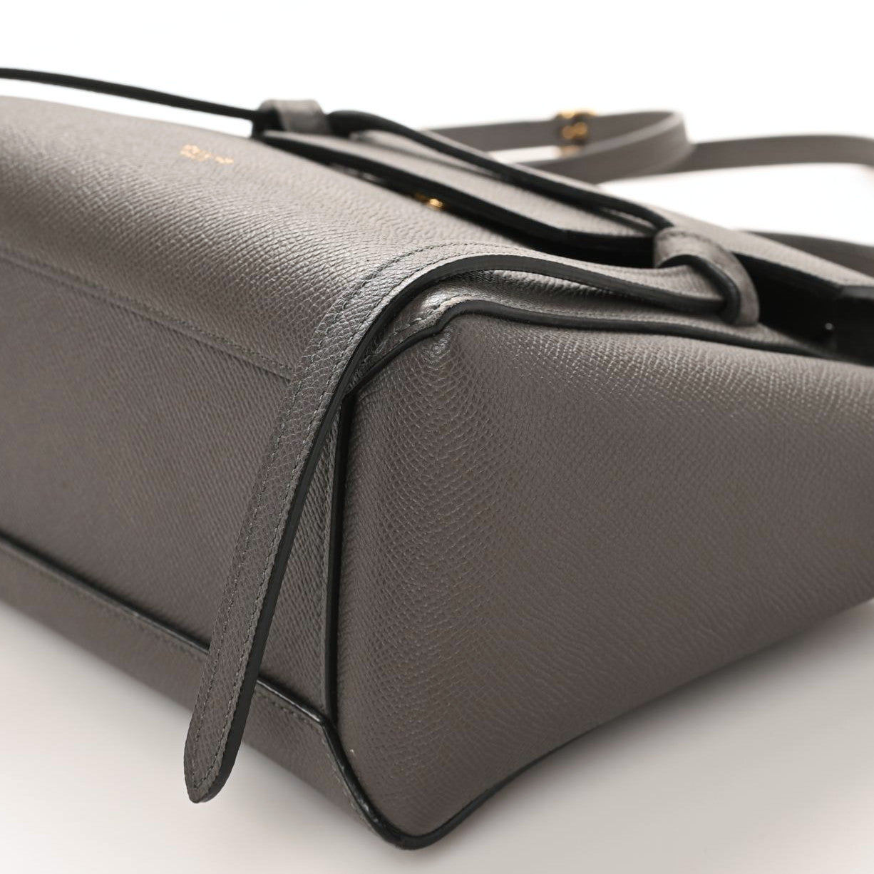 Celine Grained Calfskin Nano Belt Bag Grey 9 of 9