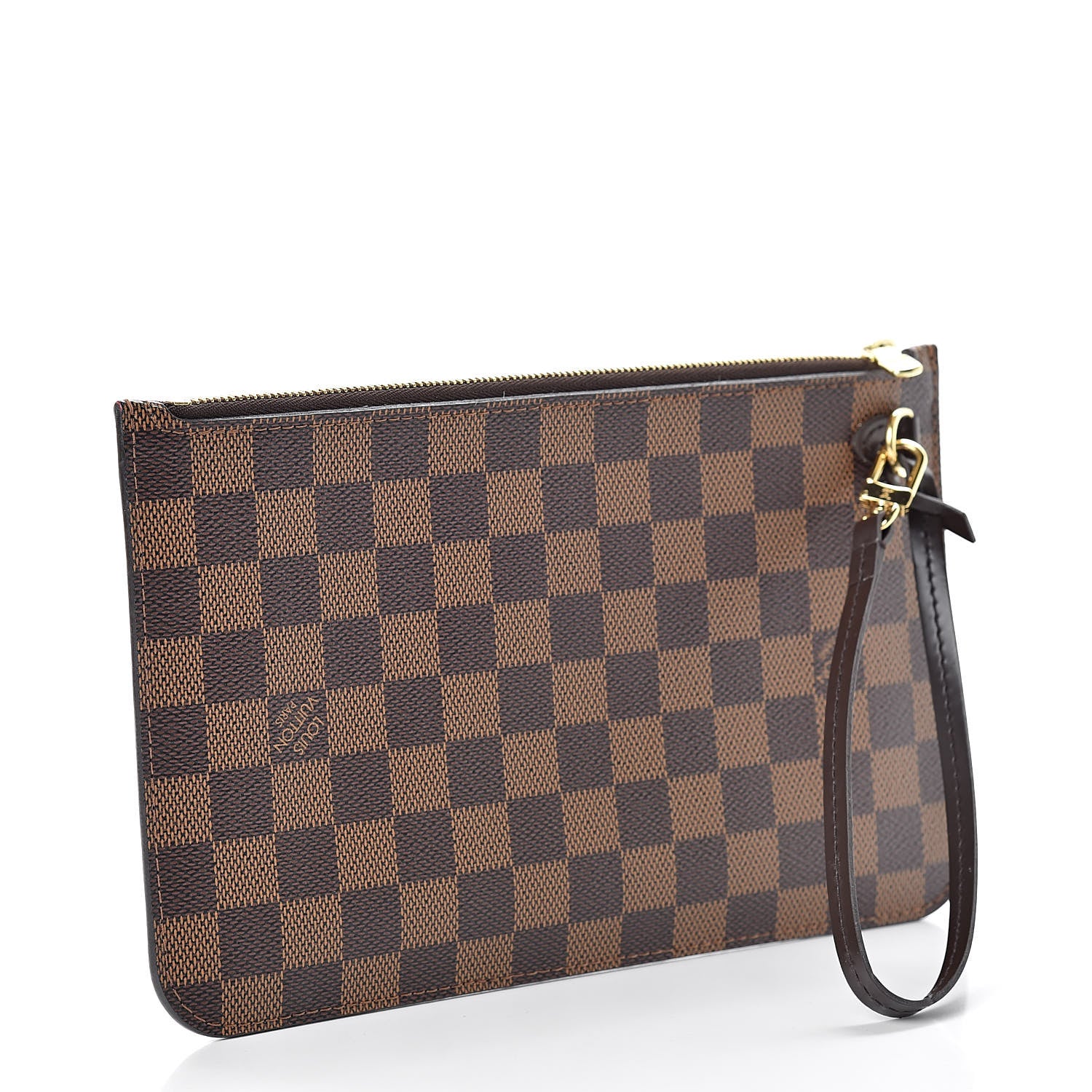Louis Vuitton Damier Ebene Neverfull MM GM Pochette 3 of 9