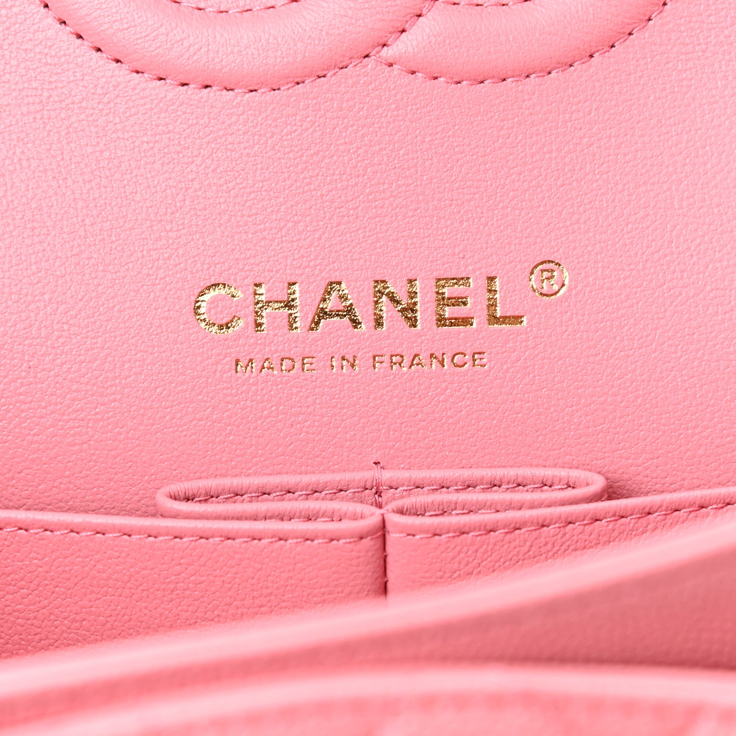 Chanel Caviar Quilted Medium Double Flap Pink 5 of 10