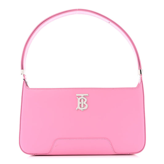 Smooth Calfskin TB Shoulder Bag Primrose Pink