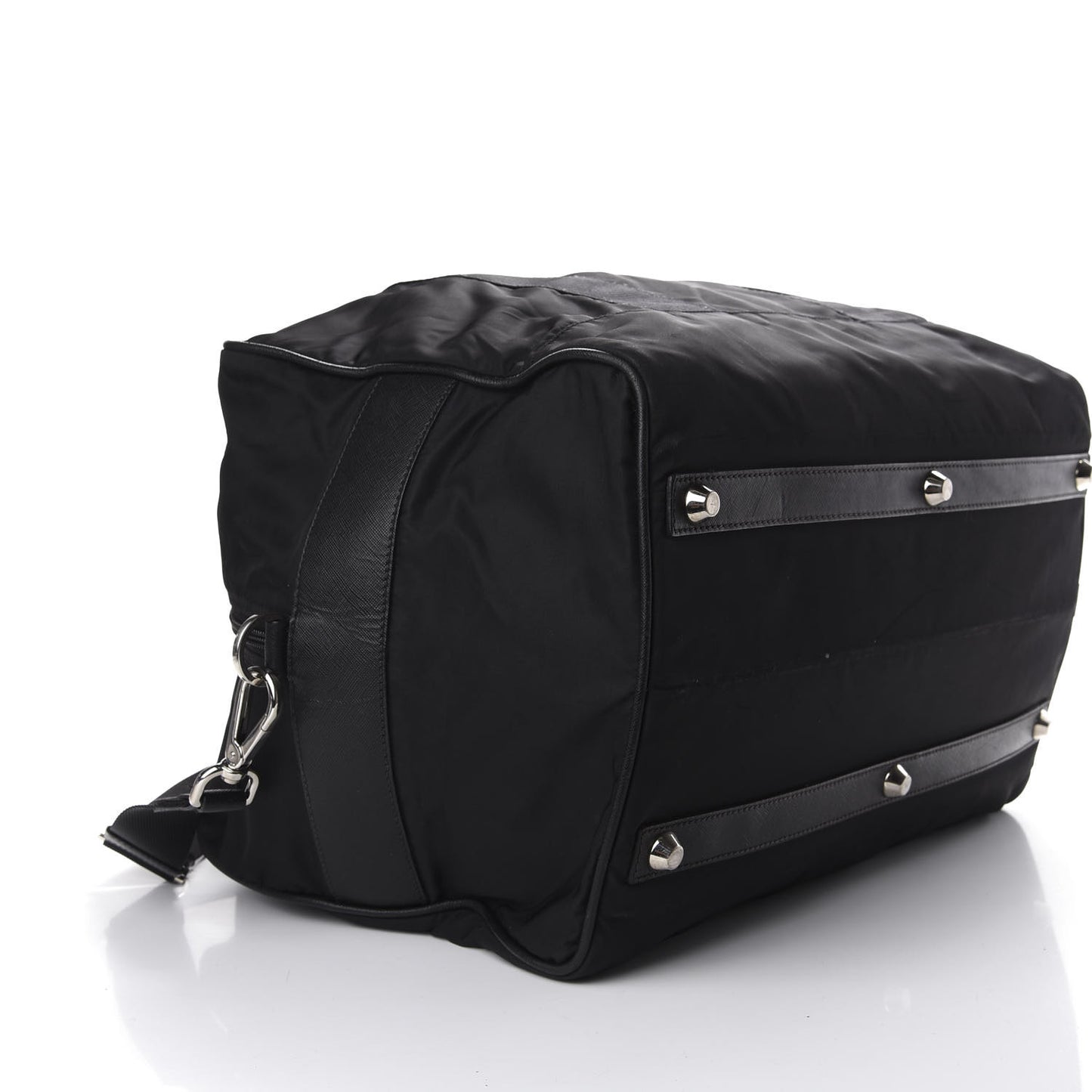 Tessuto Nylon Duffel Bag Black
