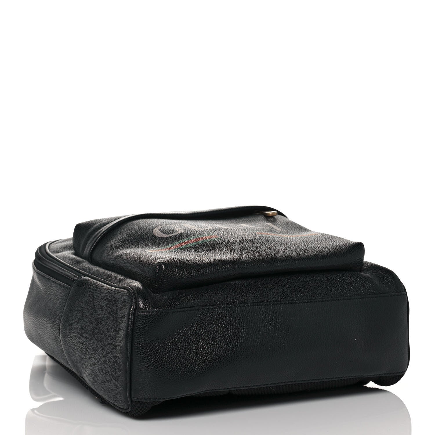 Gucci Calfskin Logo Day Backpack Black 4 of 10