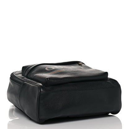 Gucci Calfskin Logo Day Backpack Black 4 of 10