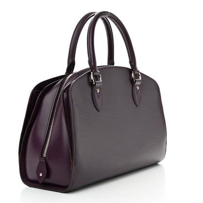 Louis Vuitton Epi Pont-Neuf PM Cassis 3 of 10