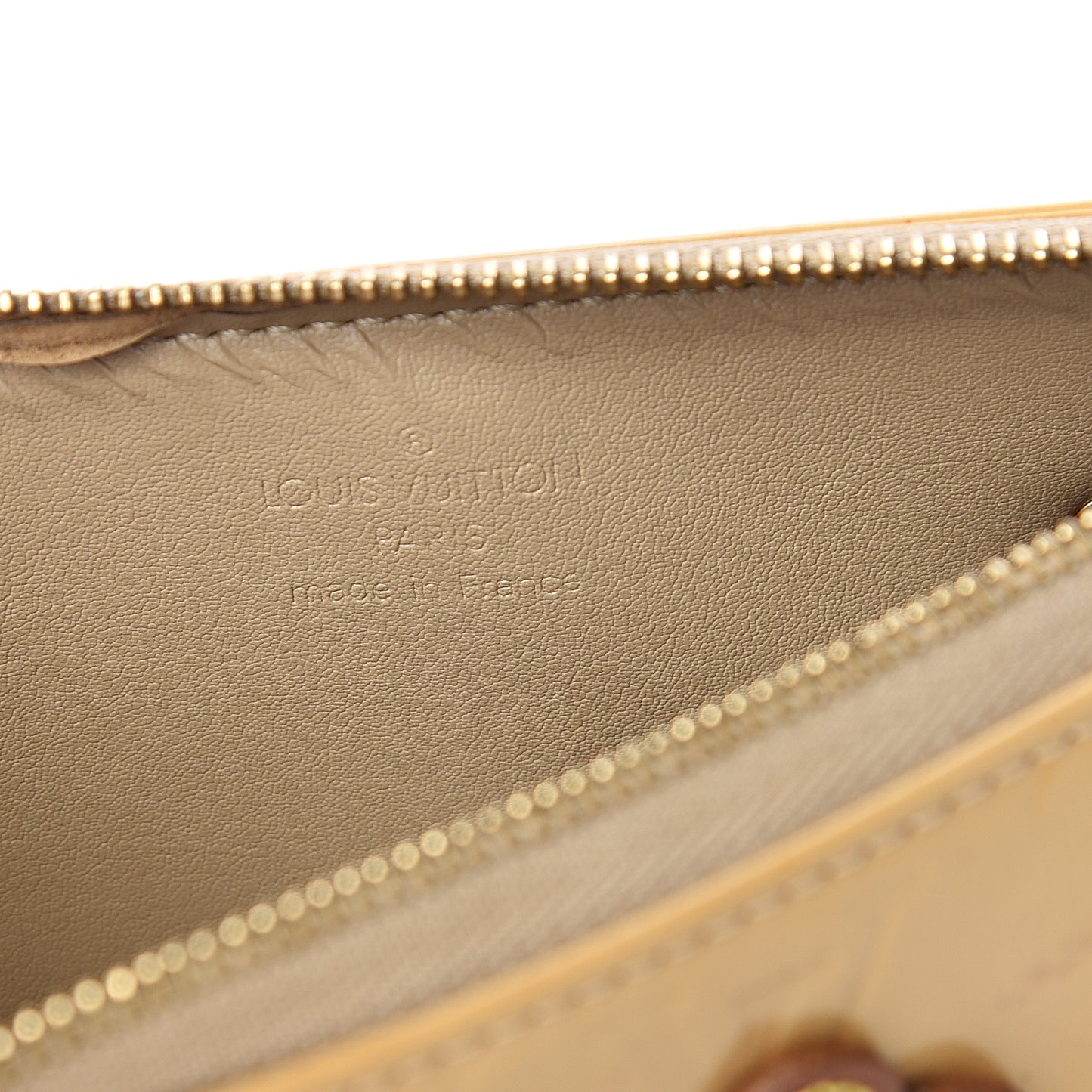 Vernis Lexington Fleurs Pochette Beige
