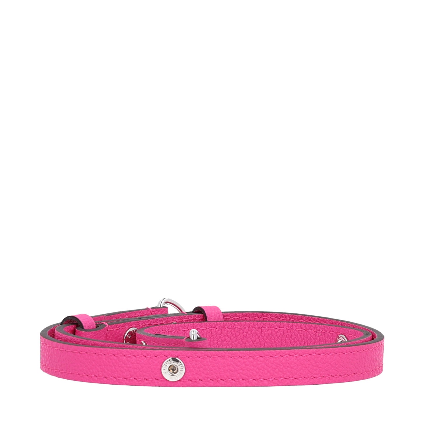 Calfskin Adjustable Keepall Bandouliere Shoulder Strap Rose Miami