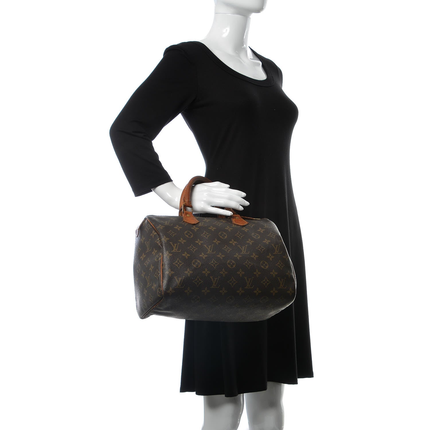 Louis Vuitton Monogram Speedy 30 2 of 16