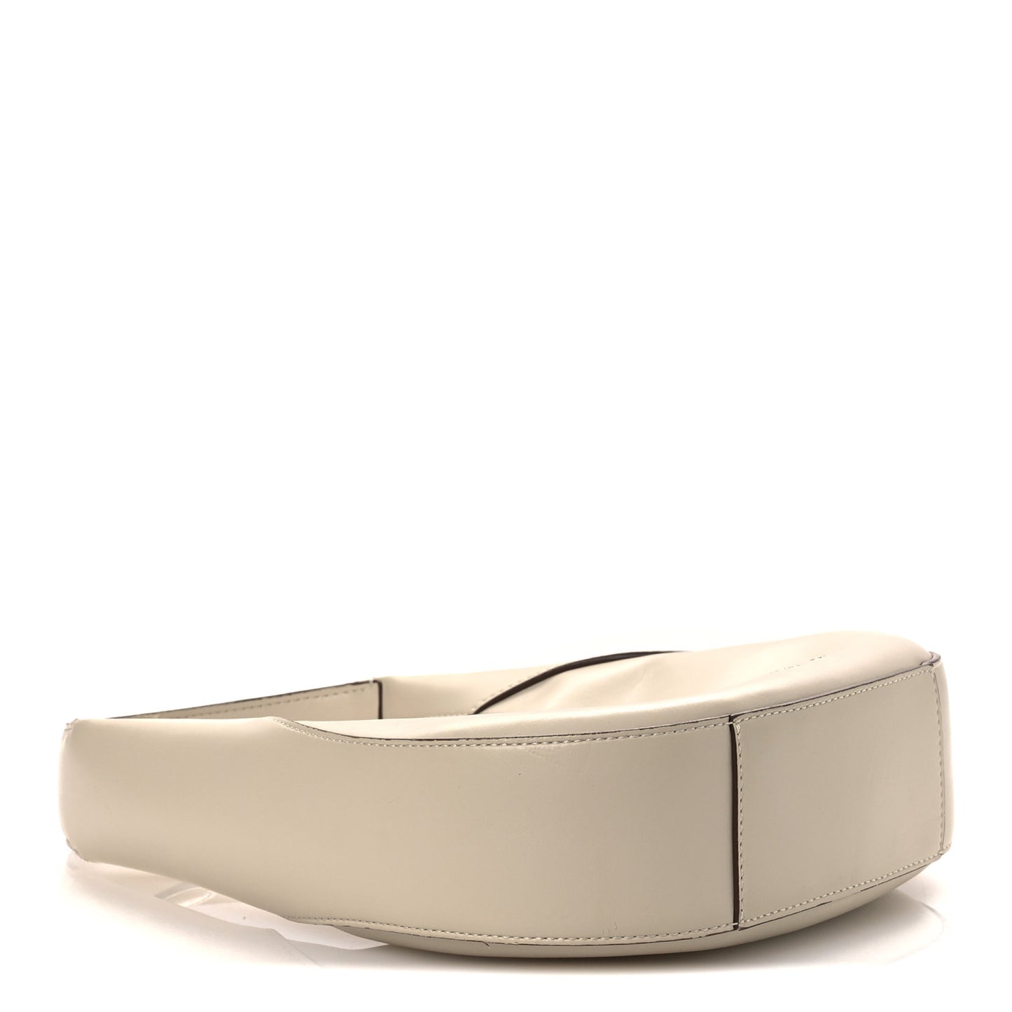 Eco Alter Nappa Perforated Logo Small Hobo White