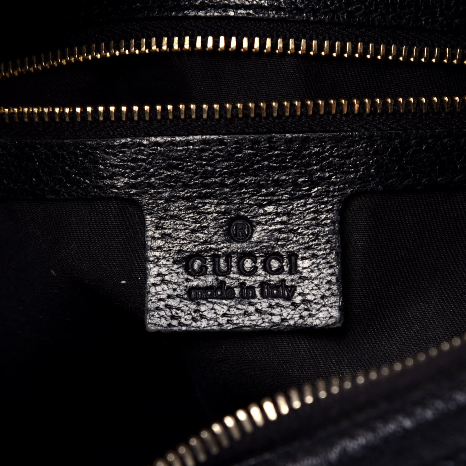 Gucci Monogram Bamboo Ring Hobo Black 6 of 10