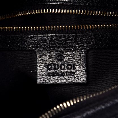 Gucci Monogram Bamboo Ring Hobo Black 6 of 10