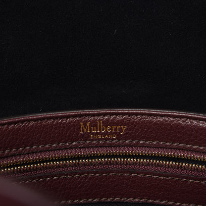 Mulberry Classic Grain Calfskin Small Bayswater Backpack Oxblood 6 of 8