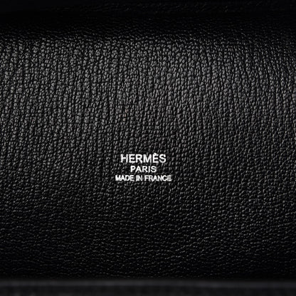Hermes Taurillon Clemence Jypsiere 28 Black 5 of 8