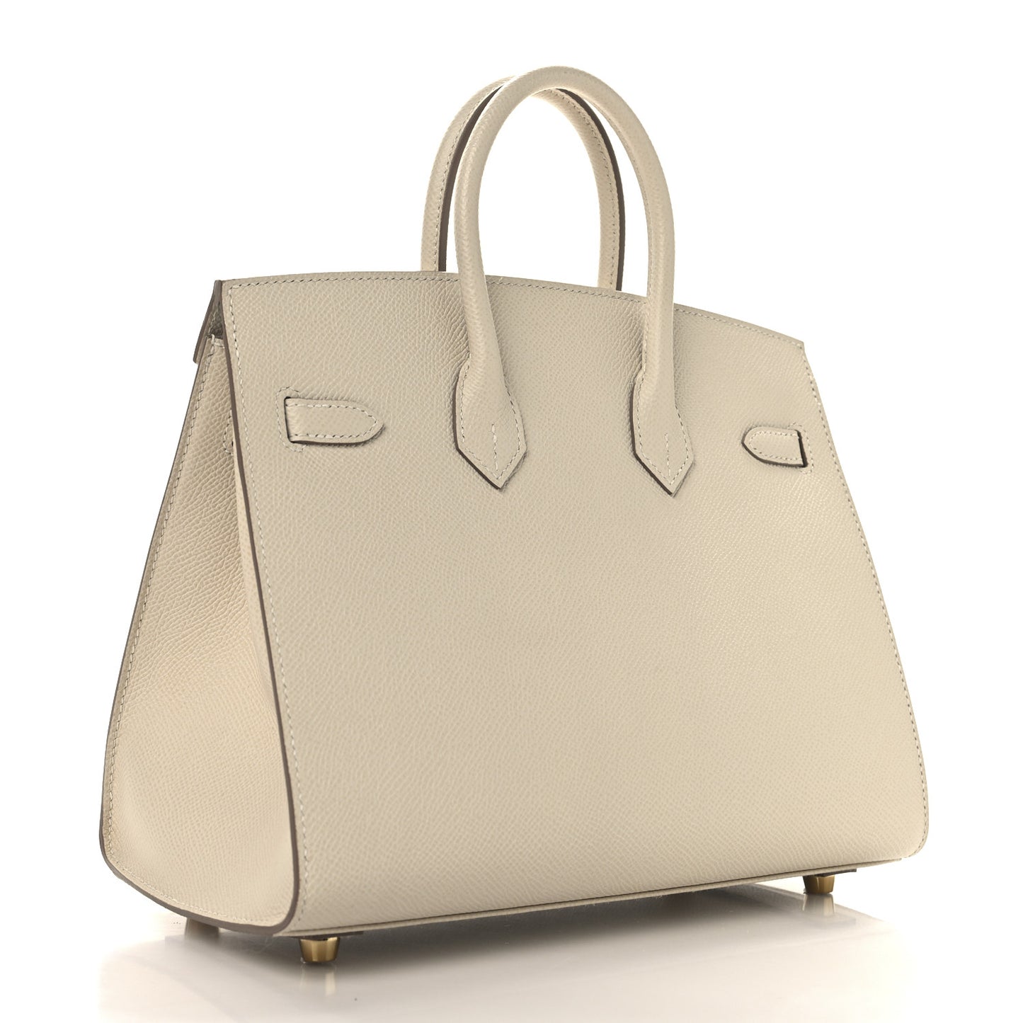 Epsom Horseshoe Birkin Sellier 25 Craie Gris Tourterelle