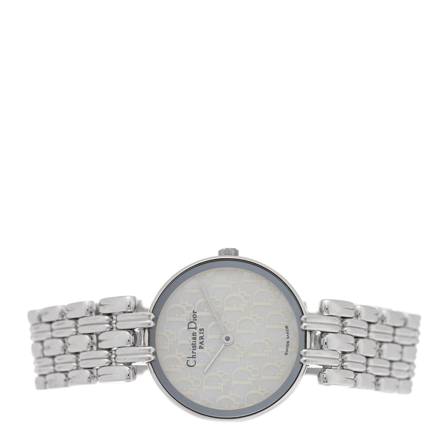 Christian Dior Stainless Steel Mother of Pearl 25mm Bagheera Quartz Watch 2 of 4
