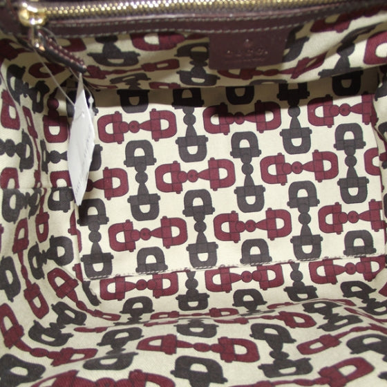 Guccissima Treasure Boston Chocolate Brown