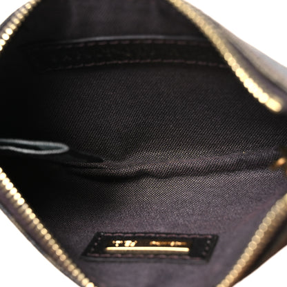 Fendi Zucca Spalmati Forever Coin Pouch Key Case Tobacco 5 of 7