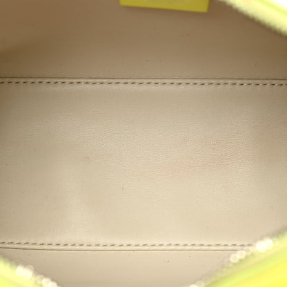 Givenchy Smooth Calfskin Small Moon Cut Out Shoulder Bag Fluo Yellow 5 of 23