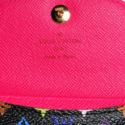 Louis Vuitton Monogram Multicolor Business Card Holder Black Grenade 4 of 6