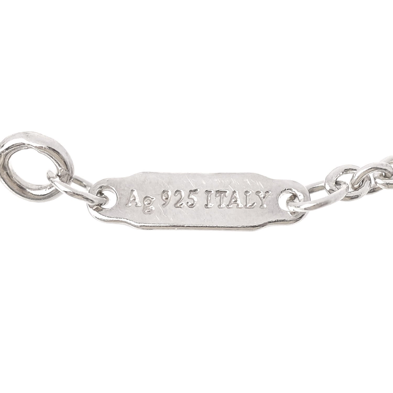 Tiffany Sterling Silver 18K Rose Gold Return to Tiffany Love Bugs Butterfly Chain Bracelet 4 of 6