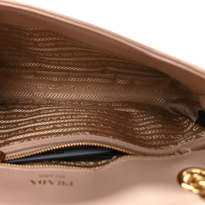 Prada Nappa Gaufre Flap Cipria 5 of 9
