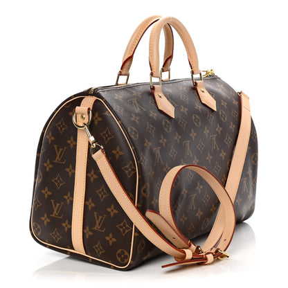 Louis Vuitton Monogram Speedy Bandouliere 35 3 of 9